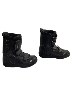 Used Rossignol JR BOOTS Boys Snowboard Boots Black Junior 04