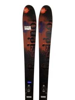 Used Rossignol PHANTOM SC87 Mens DH Ski/Binding Black 178 cm