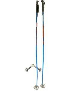 Used Rossignol POLES Mens XC Ski Poles Royal Blue 135 cm / 54 in