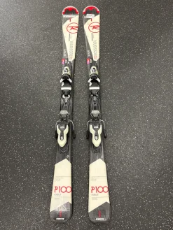 Used Rossignol PURSUIT 100 Mens DH Ski/Binding White 142 cm