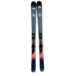 Used Rossignol RALLYBIRD SOUL PRO Womens DH Ski/Binding Royal Blue 160 cm