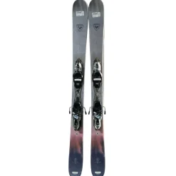 Used Rossignol RALLYBIRD Girls DH Ski/Binding Grey 130 cm