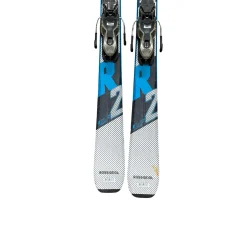 Used Rossignol REACT 2 CARBON Mens DH Ski/Binding Royal Blue 162 cm