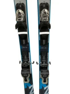 Used Rossignol REACT 2 CARBON Mens DH Ski/Binding Royal Blue 170 cm
