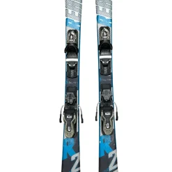 Used Rossignol REACT 2 CARBON Mens DH Ski/Binding Royal Blue 146 cm