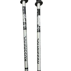 Used Rossignol RENTAL SERIES Mens DH Ski Pole Grey 110 cm / 44 in