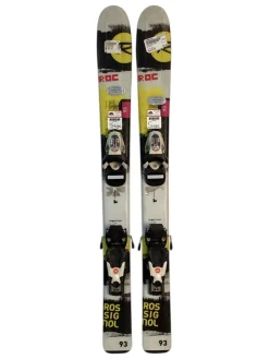 Used Rossignol ROC Boys Skis Only White 93 cm