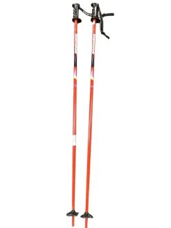 Used Rossignol ROSSIGNOL POLES Mens DH Ski Pole Red 130 cm / 52 in