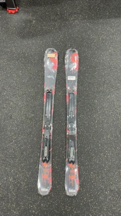 Used Rossignol SCIMITAR Boys Skis Only Black 100 cm