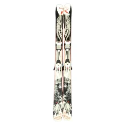 Used Rossignol SCRATCH Mens DH Ski/Binding White 170 cm