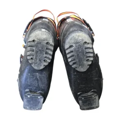 Used Rossignol SPEED 90 SKI BOOTS 28.5 Mens DH Ski Boot Black 285 MP - M10.5 - W11.5