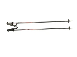 Used Rossignol TEA Mens DH Ski Pole Black 120 cm / 48 in