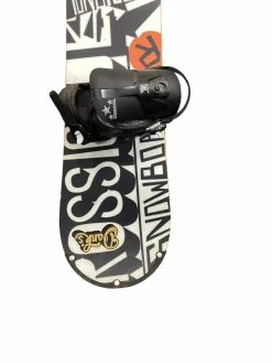 Used Rossignol TRICK STICK Mens Board/Bindings Black 154 cm