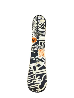 Used Rossignol TRICK STICK Mens Snowboard Only Black 151 cm
