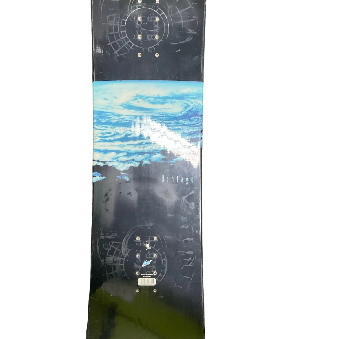 Used Rossignol VINTAGE Mens Snowboard Only Black 160 cm