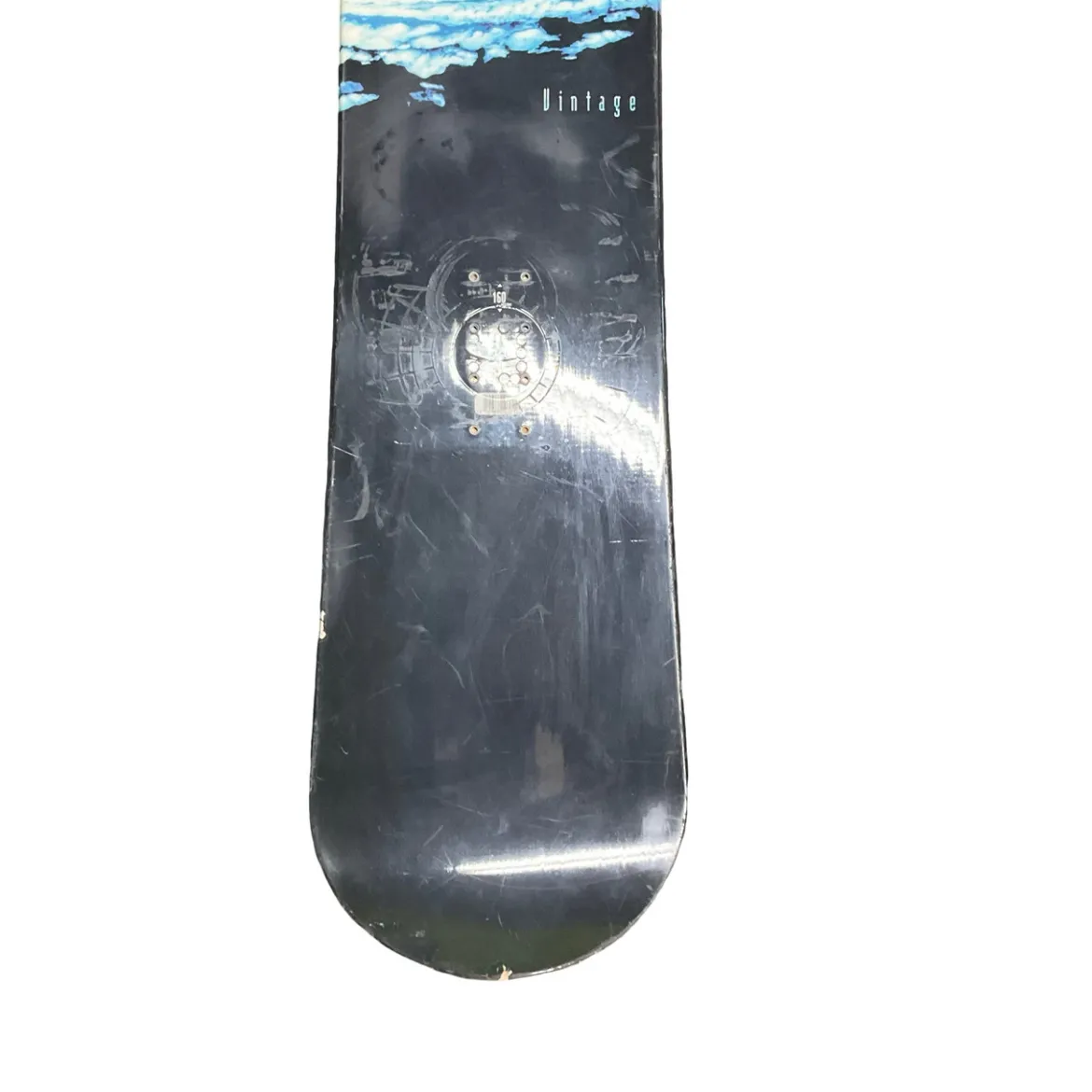 Used Rossignol VINTAGE Mens Snowboard Only Black 160 cm
