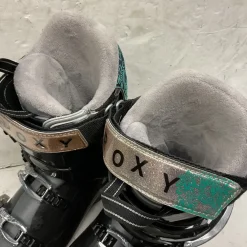 Used Roxy WMNS DH BOOTS Womens DH Ski Boot Black And Carolina Blue 255 MP - M07.5 - W08.5