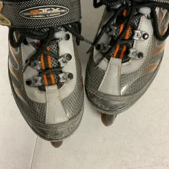 Used RTX-750 Senior Roller Quad Skates Grey Senior 9