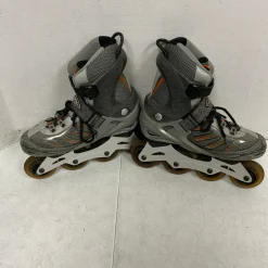 Used RTX-750 Senior Roller Quad Skates Grey Senior 9
