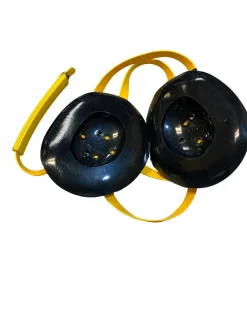 Used RUDIS BLACK HEADGEAR Wrestling Headgear Black