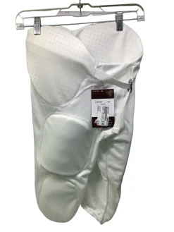 Used Russell RUSSELL YOUTH PANTS Youth FB Integrated Pants White LG