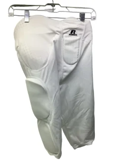 Used Russell WHITE FB PANTS Youth FB Integrated Pants White XL