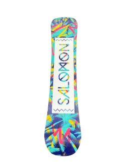 Used Salomon 0 Girls Snowboard Only Black 138 cm
