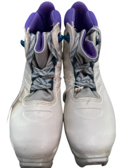 Used Salomon 3.1 Girls SNS XC Ski Boots White JR-03