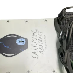 Used Salomon ABSTRACT 155 W/ARBOR SPRUCE BINDINGS Mens Board/Bindings Grey 155 cm