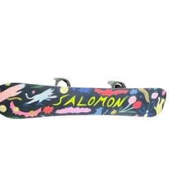 Used Salomon ABSTRACT 155 W/ARBOR SPRUCE BINDINGS Mens Board/Bindings Grey 155 cm