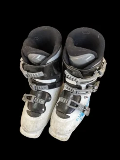 Used Salomon BOOTS Boys DH Ski Boot Black 225 MP - J04.5 - W5.5