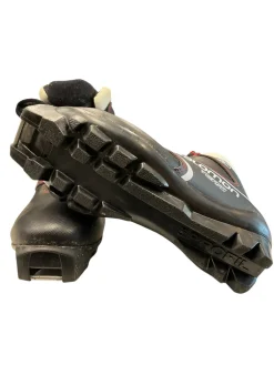 Used Salomon Boys SNS XC Ski Boots Black JR-03