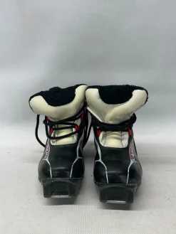 Used Salomon Boys SNS XC Ski Boots Black YT-11