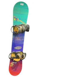 Used Salomon DRIFT ROCKER 154CM Mens Board/Bindings Purple And Red 154 cm