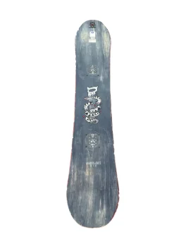 Used Salomon EQ SIDECUT Mens Snowboard Only Grey 156 cm