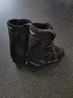 Used Salomon EVOLUTION Mens DH Ski Boot Black 290 MP - M11 - W12