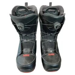 Used Salomon FACTION BOA Mens Snowboard Boots Black Senior 11
