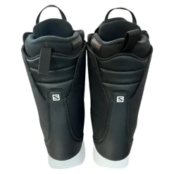 Used Salomon FACTION BOA Mens Snowboard Boots Black Senior 9