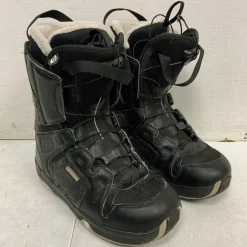 Used Salomon FACTION Mens Snowboard Boots Black Senior 8