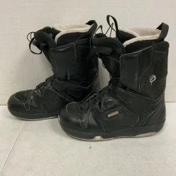 Used Salomon FACTION Mens Snowboard Boots Black Senior 8