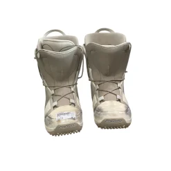 Used Salomon LINEA SZ 9 Womens Snowboard Boots White Senior 9