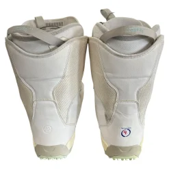 Used Salomon LINEA Womens Snowboard Boots White Senior 9