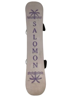 Used Salomon LOTUS Womens Board/Bindings White 146 cm