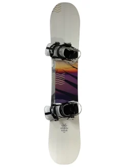 Used Salomon LOTUS Womens Board/Bindings White 146 cm