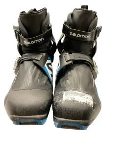 Used Salomon Mens NNN XC Ski Boots Black M 10.5
