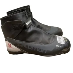 Used Salomon Mens NNN XC Ski Boots Black M 10.5