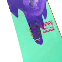 Used Salomon OH YEAH 138 Womens Snowboard Only Sky Blue 138 cm