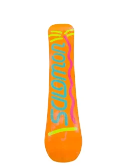 Used Salomon OH YEAH Girls Snowboard Only White 138 cm