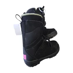 Used Salomon PEARL BOA BOOTS 4 Girls Snowboard Boots Black Junior 04