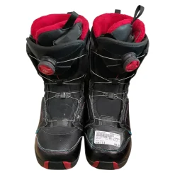 Used Salomon PEARL BOA SZ 9.5 Womens Snowboard Boots Black Senior 9.5